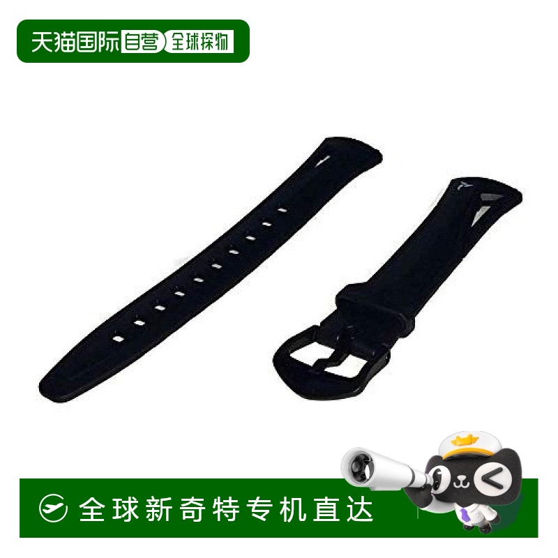 【日本直邮】Casio卡西欧替换用表带黑色不掉色柔软舒适高光泽适