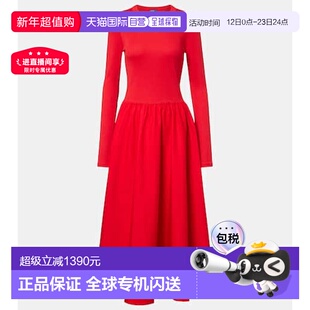 香港直邮Polo Ralph Lauren Polo 拉夫 劳伦 女士 棉质中长连衣裙