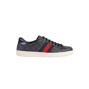 Gucci 黑色Ace GG Supreme休闲运动鞋 42944596G50