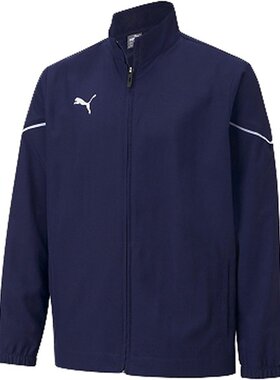 日本直邮PUMA TEAMRISE 梭织夹克 JR 足球训练服 657650-06