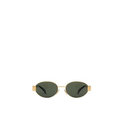 Celine Triomphe Metal 01金属椭圆形太阳镜 CL40235U