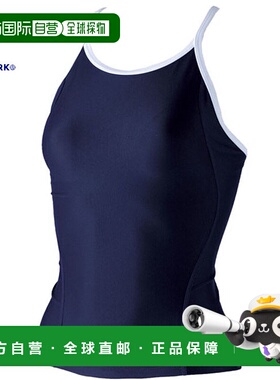 日本直邮FOOTMARK 游泳微笑游泳滚边分体泳衣上衣 101587B1 上衣