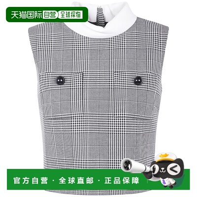 1h可退 香港直邮SELF-PORTRAIT 女士背心吊带 PF25036TBBWBLACK A