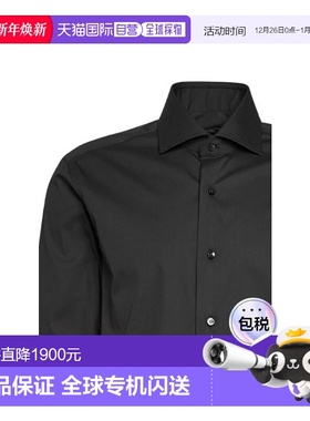 1h可退 香港直邮Barba 宽领衬衫 I1U13P01PZ2708U