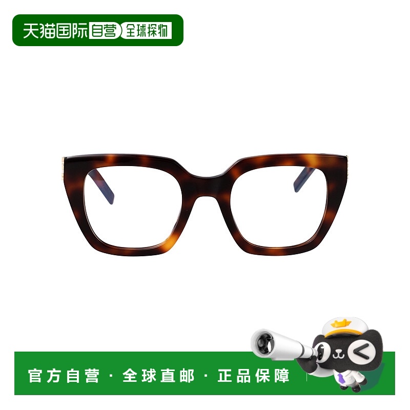 1h可退 香港直邮SAINT LAURENT 女士眼镜 SLM143OPT003 AW2025 棕