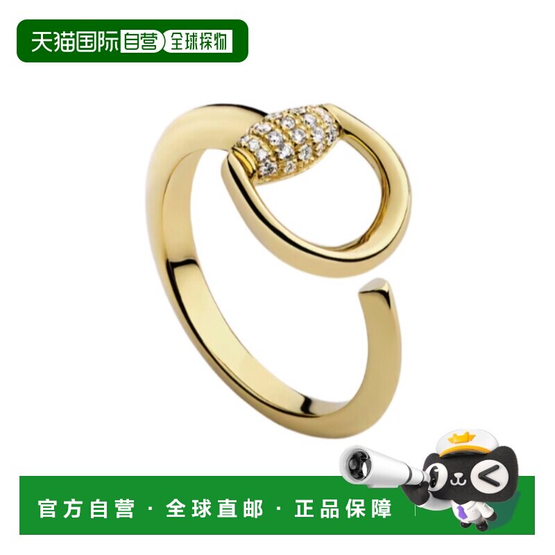 香港直邮Gucci 马衔扣开口戒指 832324J8540 【付后1h可退】