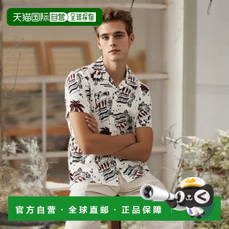 1h可退 日本直邮TOKYO CULTUART by BEAMS 男士 图案全印花夏威夷