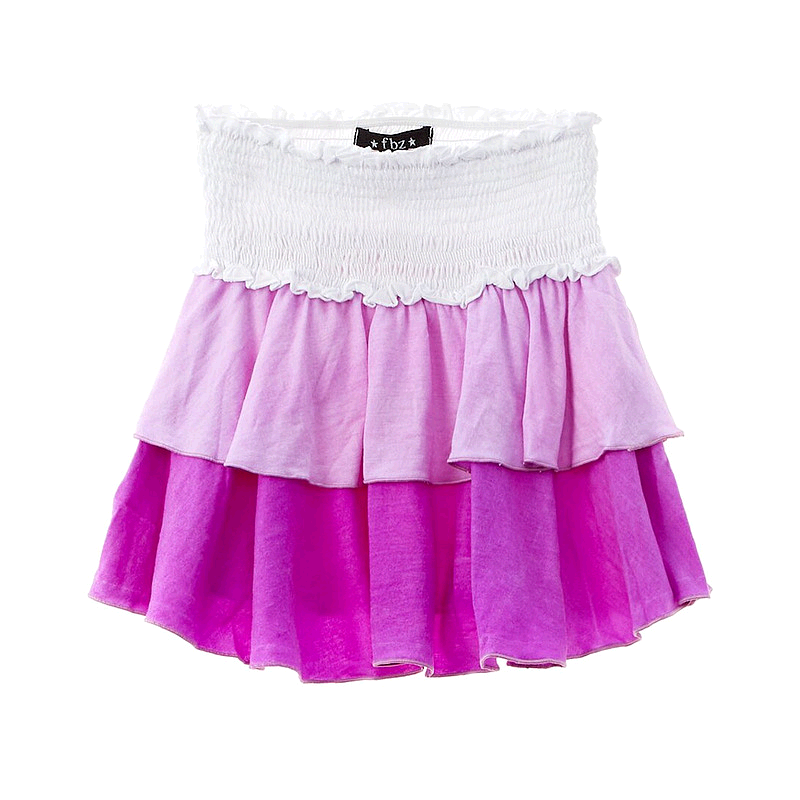 自营 Flowers by Zoe Rib 2x2 毛圈针织半身裙 - 多 美国奥莱直发