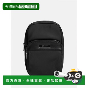 自营 guess尼龙单肩包 - 黑色 美国奥莱直发斜挎包