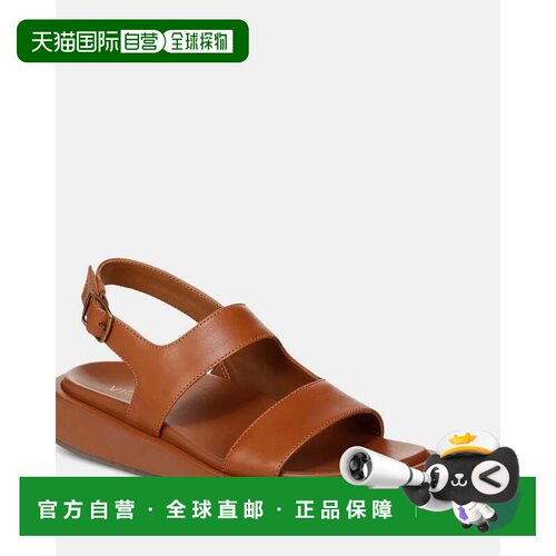 自营vionicVonic Madera I8698L2200凉鞋女式棕色皮革lelingback
