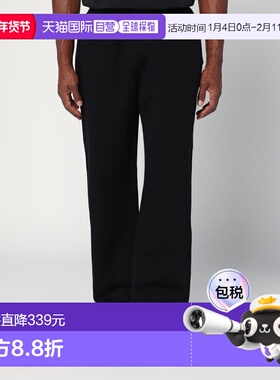 1h可退 香港直邮Represent 男士 黑色棉质慢跑者长裤 INM4672CO00