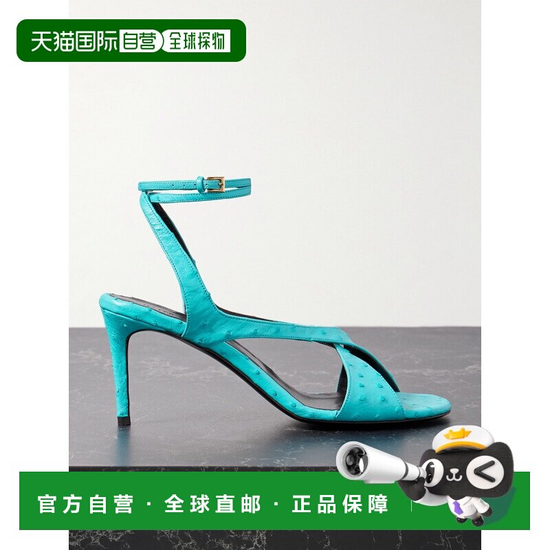 香港直邮KHAITE/Liria ostrich女士凉鞋图片