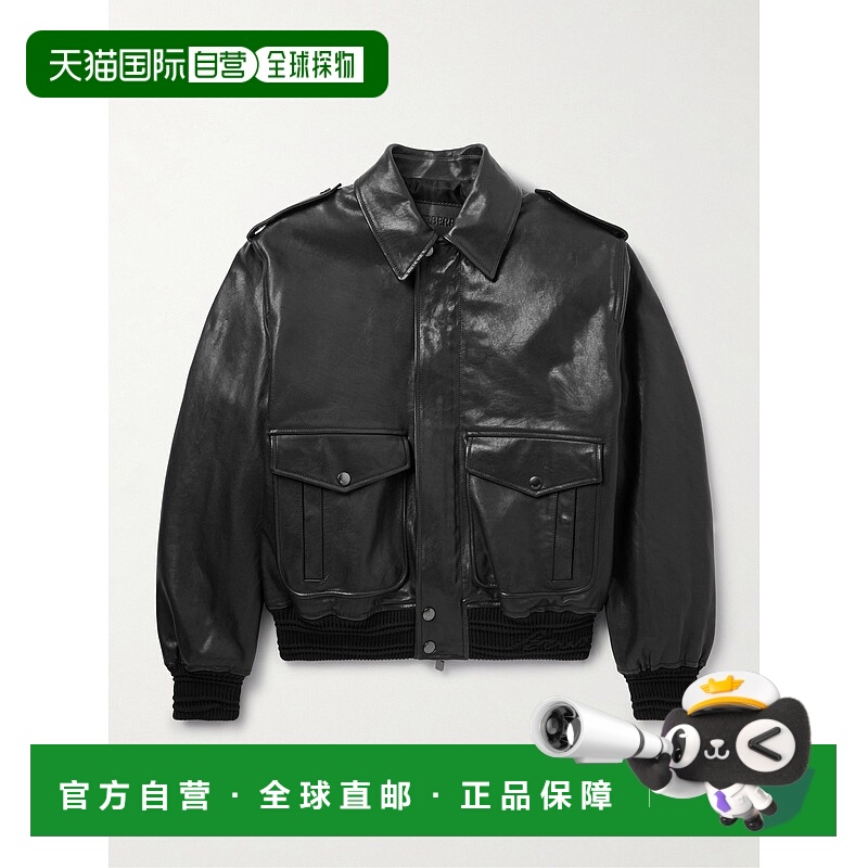 1h可退 香港直邮潮奢 Burberry 巴宝莉 男士 + Schott 皮革夹克 8