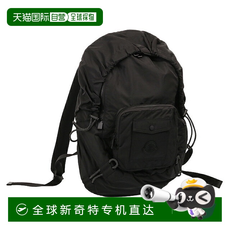 日本直邮MONCLER MAKAIO BACKPACK 男士防水尼龙背包（黑色）5A00