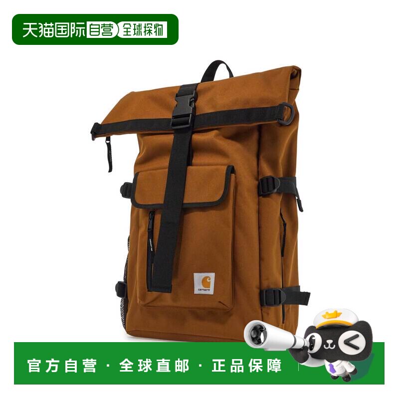 1h可退 香港直邮CARHARTT WIP 男士双肩包 I031575HZXX CO 卡其色图片