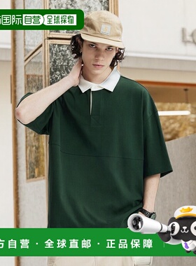 1h可退 日本直邮CORPUS TOKYO 男女同款大码短袖拉格比衫 2502801