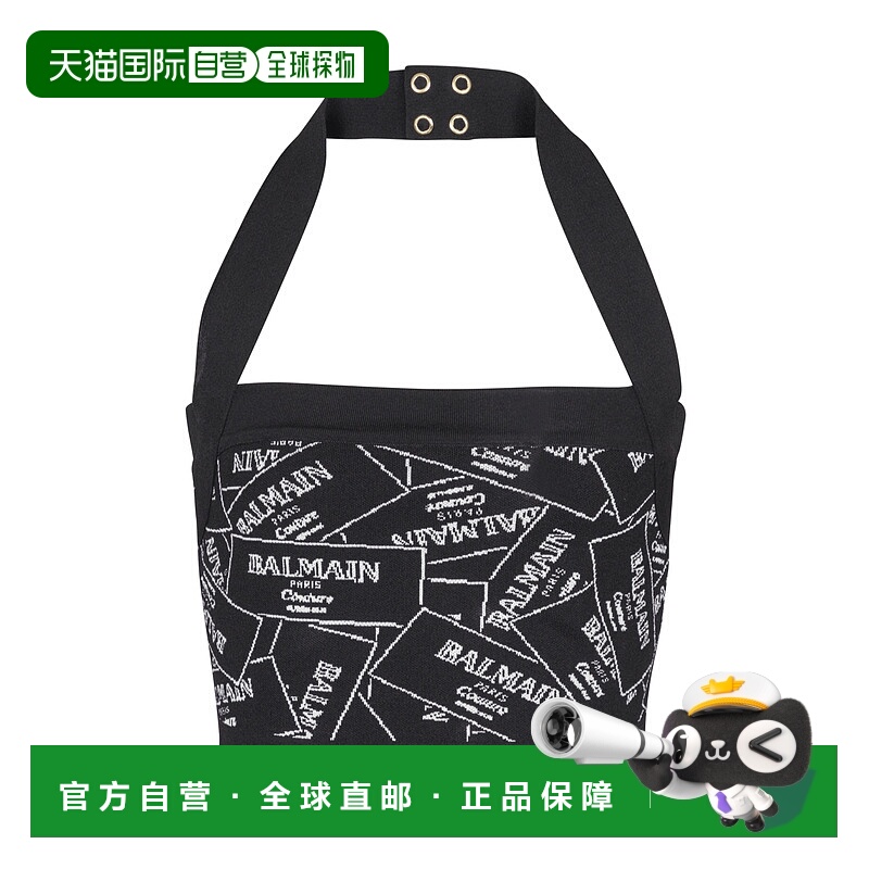 香港直邮Balmain 挂脖上衣 EF1AA025KH86