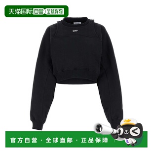 欧洲直邮OFF 女士针织毛衣OWBA071C99FLE0011001 WHITE