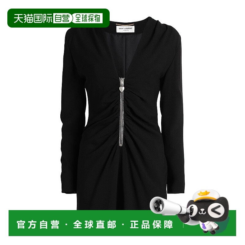 1h可退 香港直邮潮奢 Saint Laurent 圣罗兰 女士 连体裤连衣裤