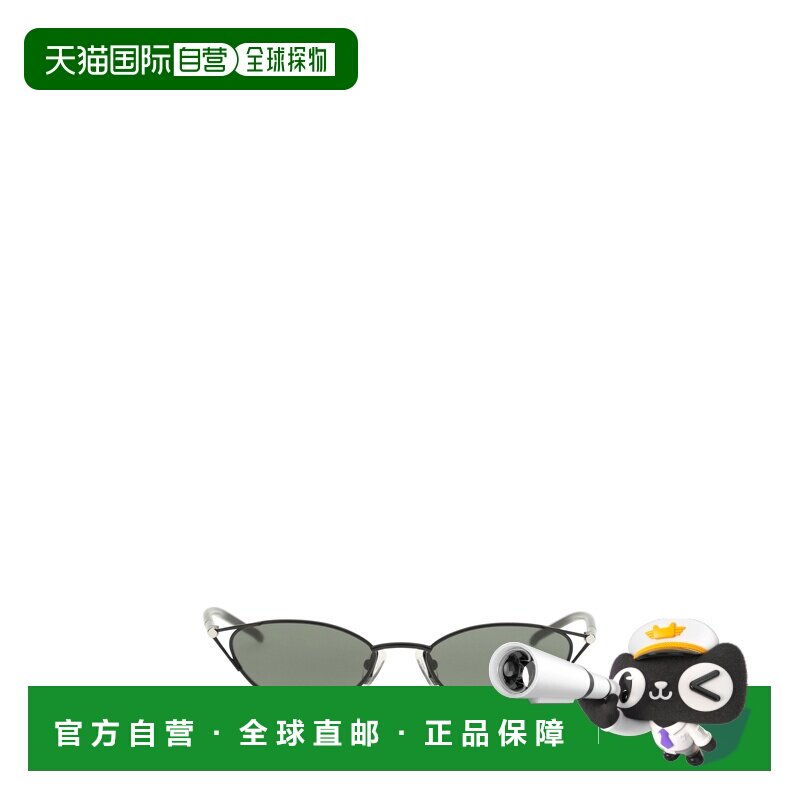 香港直邮mcqueen 亚历山大 麦昆 女士 窄款猫眼T带太阳眼镜 86167