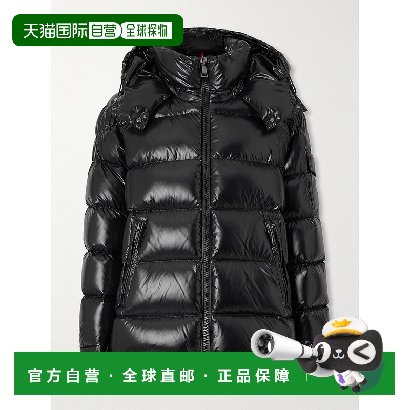 香港直邮潮奢 Moncler 盟可睐 女士 Maire glossed-shell 连帽绗