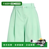 香港直邮潮奢 舒适时尚 BOSS 女士 1h可退 green绿色 波士 短裤