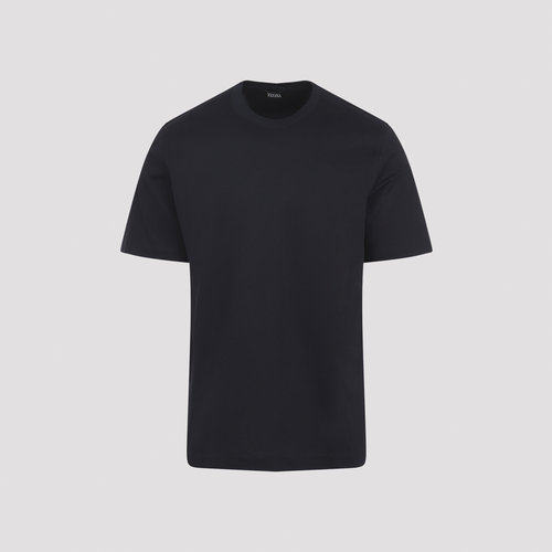 Z ZEGNA 男士T恤 UH335A3H771B09 SS2026 蓝色 短袖 T 恤