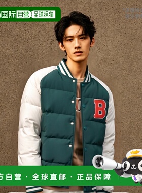 韩国直邮BARREL 男士羽绒服5000758442 UNISEX INITIAL STADIUM D