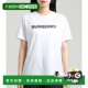 99新未使用 恤 韩国直邮BURBERRY 徽标印花 8080325 短袖