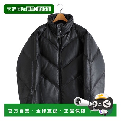1h可退 日本直邮MANASTASH 男装 羊革羽绒风格夹克 V字绗缝设计 7