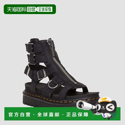 自营欧洲直邮DrMartens马丁大夫 Olson女士Tumbled Nubuck皮革拉