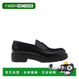 香港直邮Prada 徽标细节乐福鞋 2DG149055普拉达男鞋一脚蹬