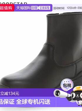 日本直邮MOONSTAR 女童 NI-MO 短靴青少年NMJ141黑色这款时尚的厚