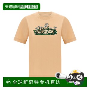 香港直邮BURBERRY女士T恤 8102402TEACUP SS2025粉红色 Burberr