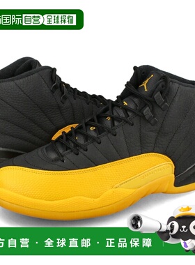 日本直邮NIKE AIR JORDAN 12 RETRO 男士高帮运动鞋 黑色/黑色/大