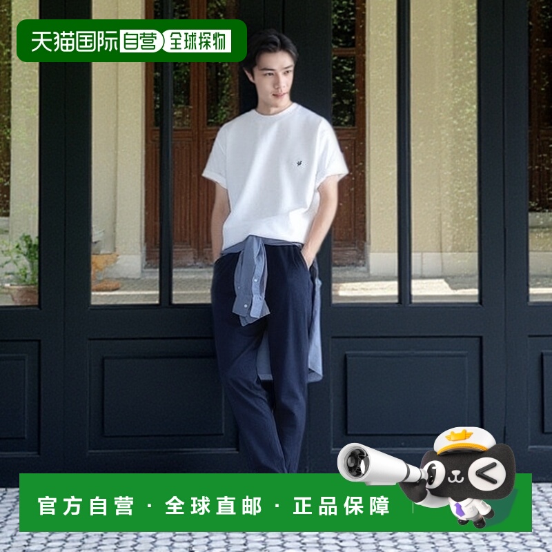 1h可退 日本直邮SHIPS MEN *SHIPS: One Point Logo Bird's Eye T