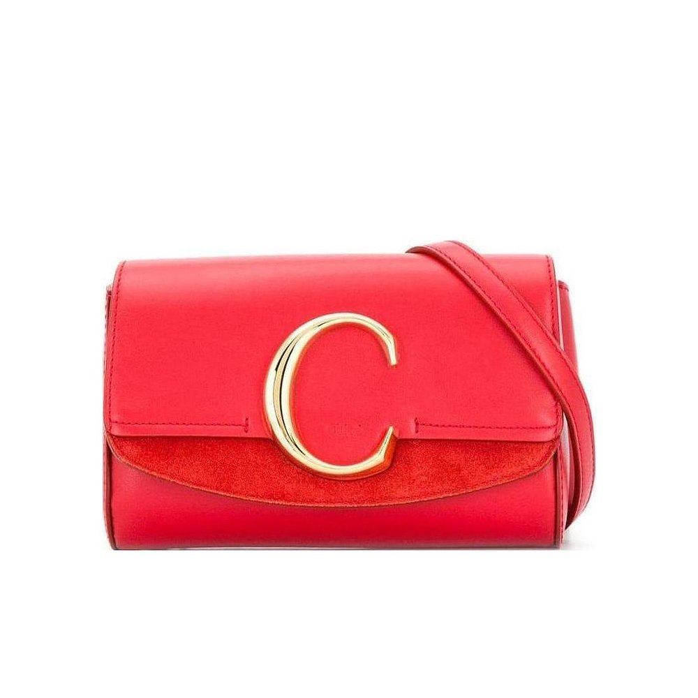 Chloe 红色徽标腰包 C19US195A37,箱包皮具/热销女包/男包,胸包,淘宝优惠券,粉丝福利购,淘宝优惠卷