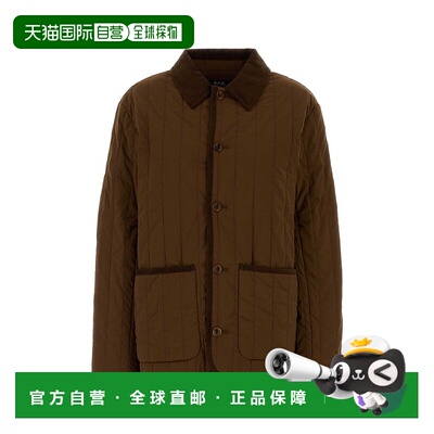 香港直邮A.P.C. 女士西服 PAAGAM32007CAA AW2025 棕色外套