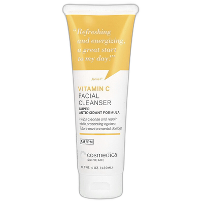 香港直邮Cosmedica Skincare,维生素C洗面奶，级减缓氧化，4盎司1