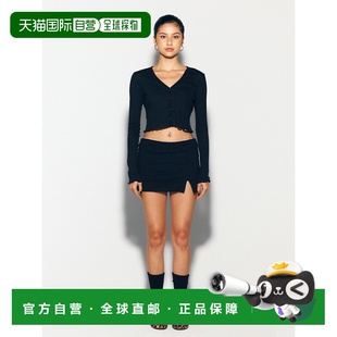 CALIE BASIC 女士毛针织衫 GURLS CARDI CA24CCD004BK 韩国直邮ASIF