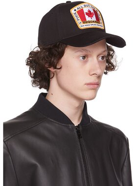Dsquared2 二次方 男士 Canada 贴花棒球帽子 BCM401105C00001