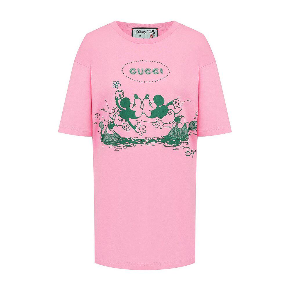 Gucci 印花图案T恤 539081XJB70