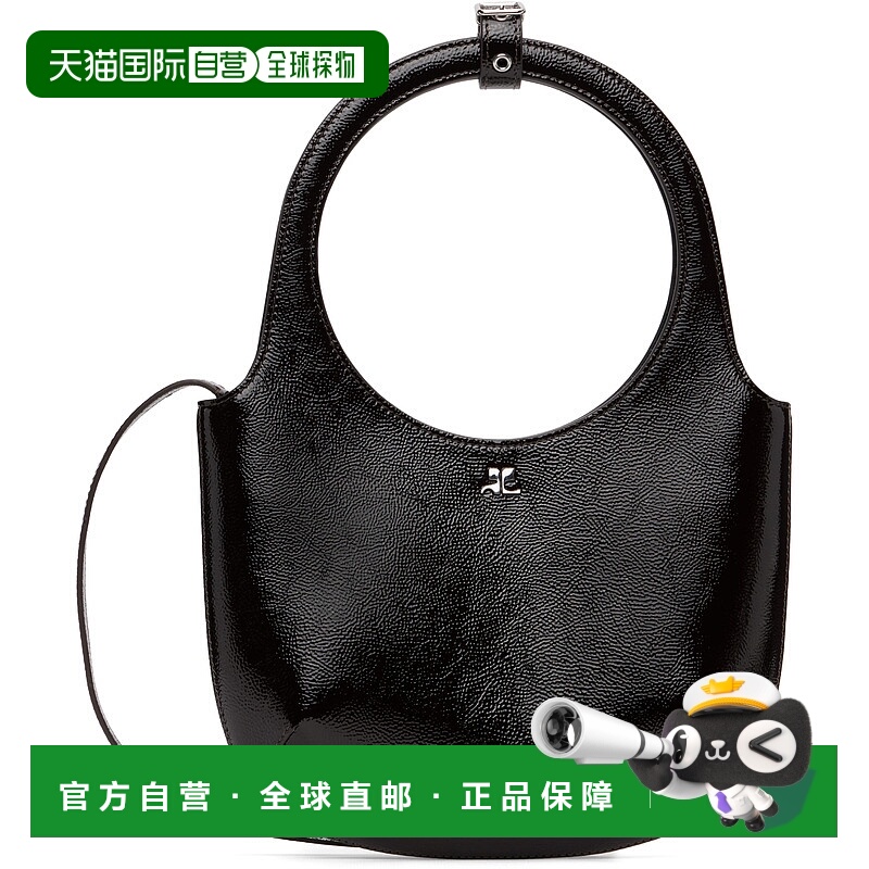 1h可退 香港直邮潮奢 Courreges 女士 棕色 Holy Naplack Leather