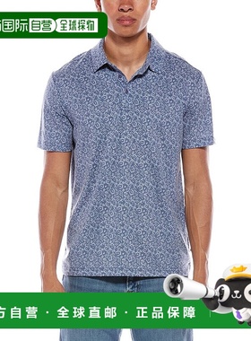 自营 vintage summer复古夏季Pique Polo衫-蓝色 美国奥莱直发