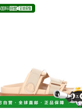 香港直邮MONCLER 女士凉鞋 9B4L00040M502751J SS2025 驼色