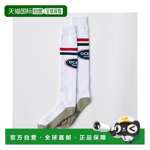 厚实毛圈 1h可退 女装 Pacific 保暖复古三色条纹 日本直邮Ocean