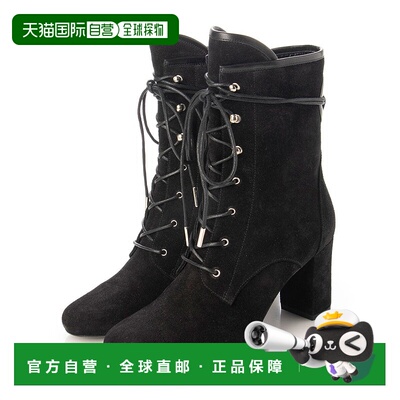 日本直邮LONGCHAMP 系带短靴 珑骧短靴 LO3432BW00654