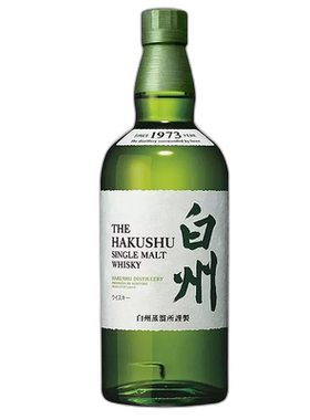 日本直邮三得利白州1973单一麦芽威士忌43度口感醇厚700ml无盒