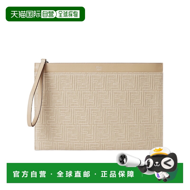 1h可退 香港直邮FENDI 男士手拿包 7N0134AUGOF19VE AW2025 花色