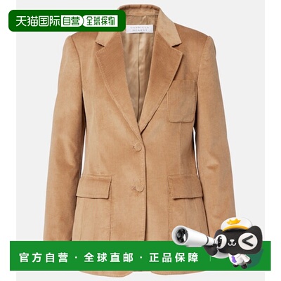 香港直邮Gabriela Hearst 女士 Louisa 棉质灯芯绒西装外套